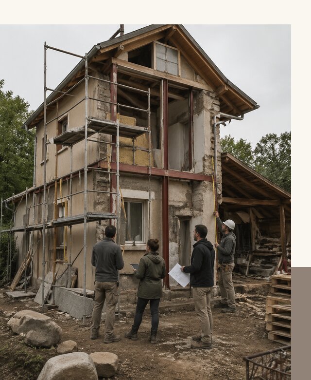 Реконструкция загородного дома под ключ в Красногорске от бюро